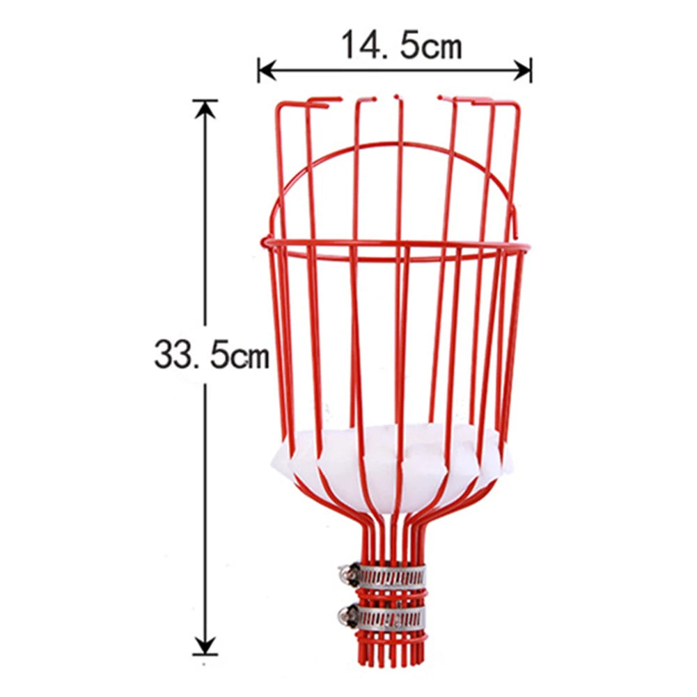 Ergonomic Plastic Berry Picker Rake with Metal Comb