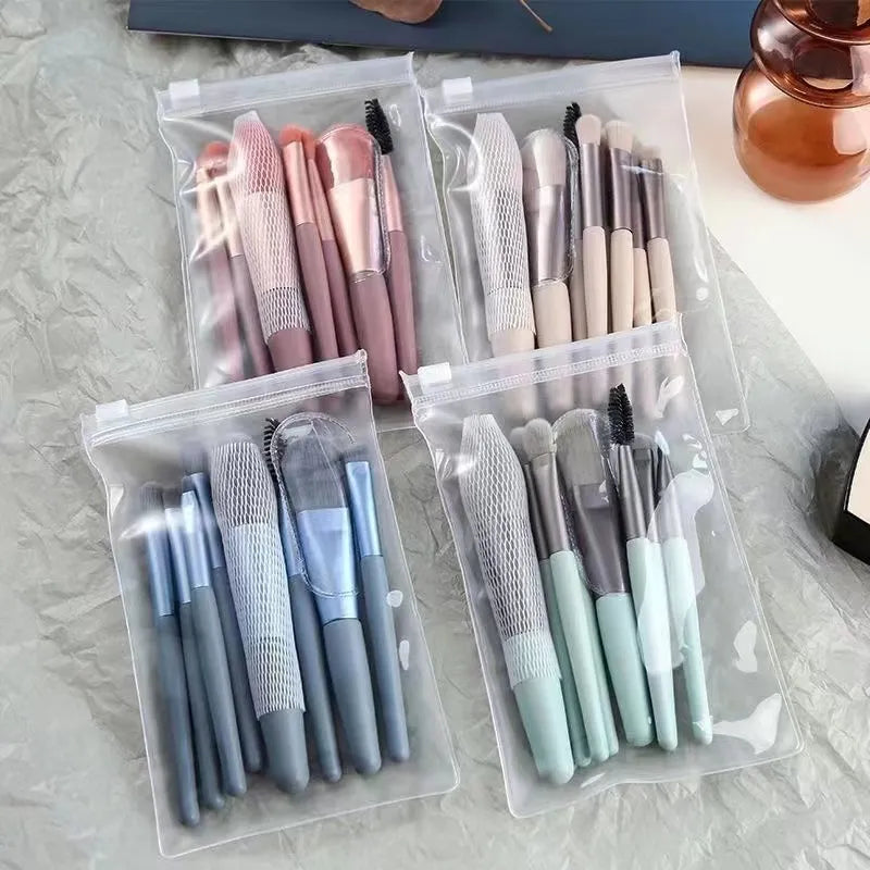8Pcs Makeup Brush Set.