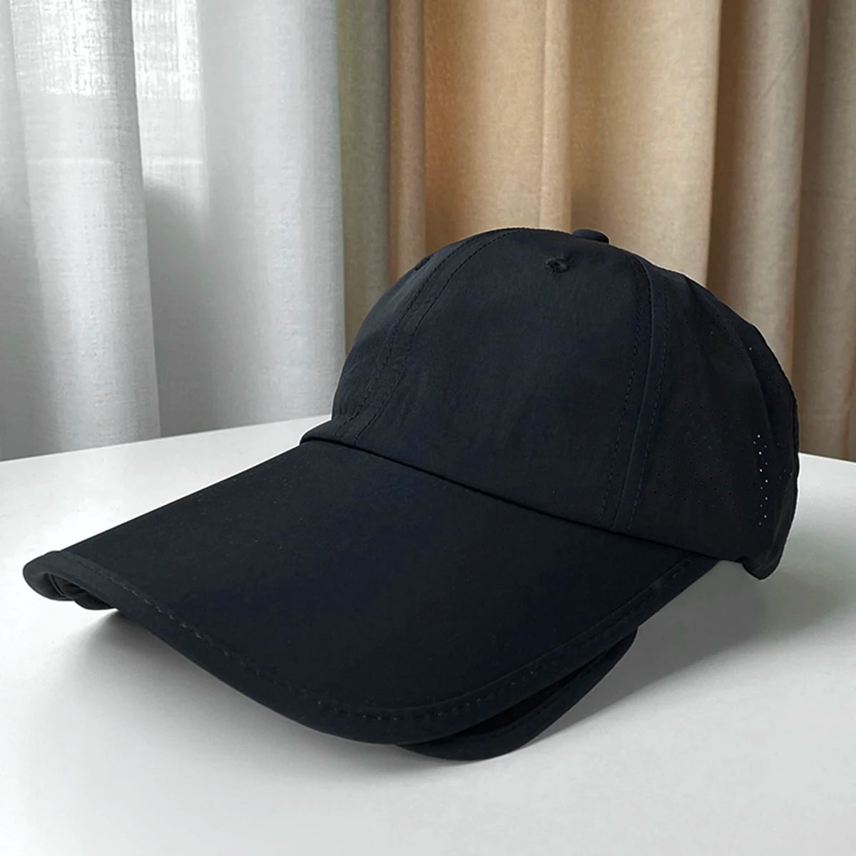 Men's Big Brim Breathable Retractable Sunshade Hat