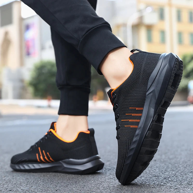 Men's Super Soft Breathable Mesh Running Or Casual Shoes Size 39-47