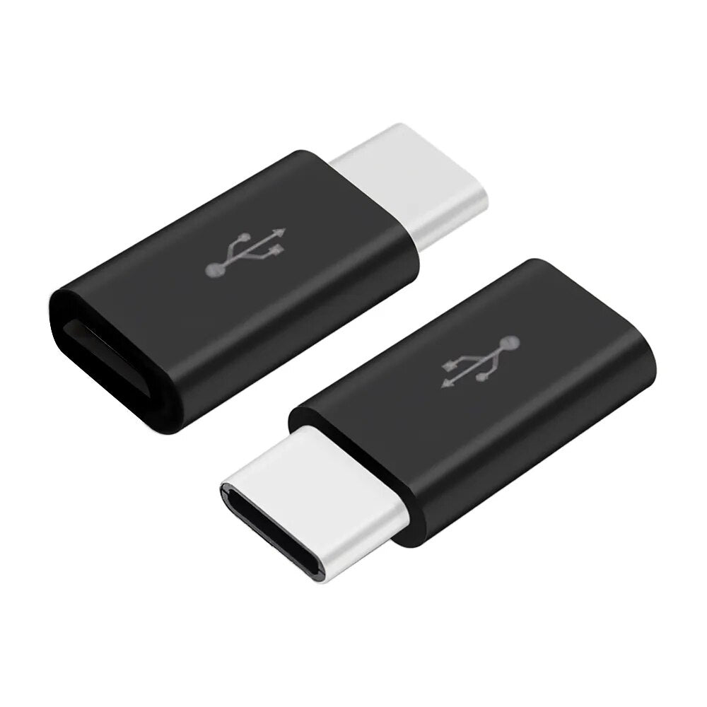 1/5/10Pcs Micro USB To Type C Connector for Android, Smart Phone And Tablet.