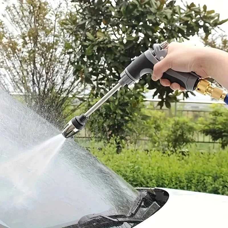 High Pressure Multi-Function Garden Nozzle with Soap Container