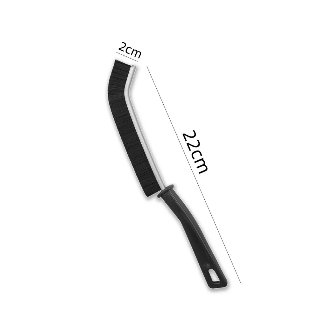 Hard-Bristled Crevice Cleaning Brush