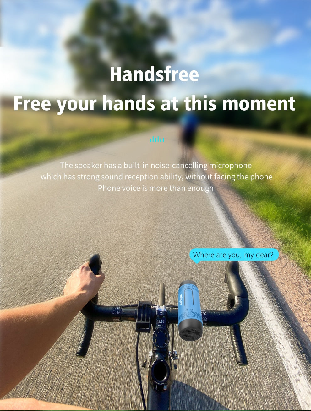 Zealot S1 Waterproof, Wireless Bluetooth Speaker With Bike Mount and Flashlight.