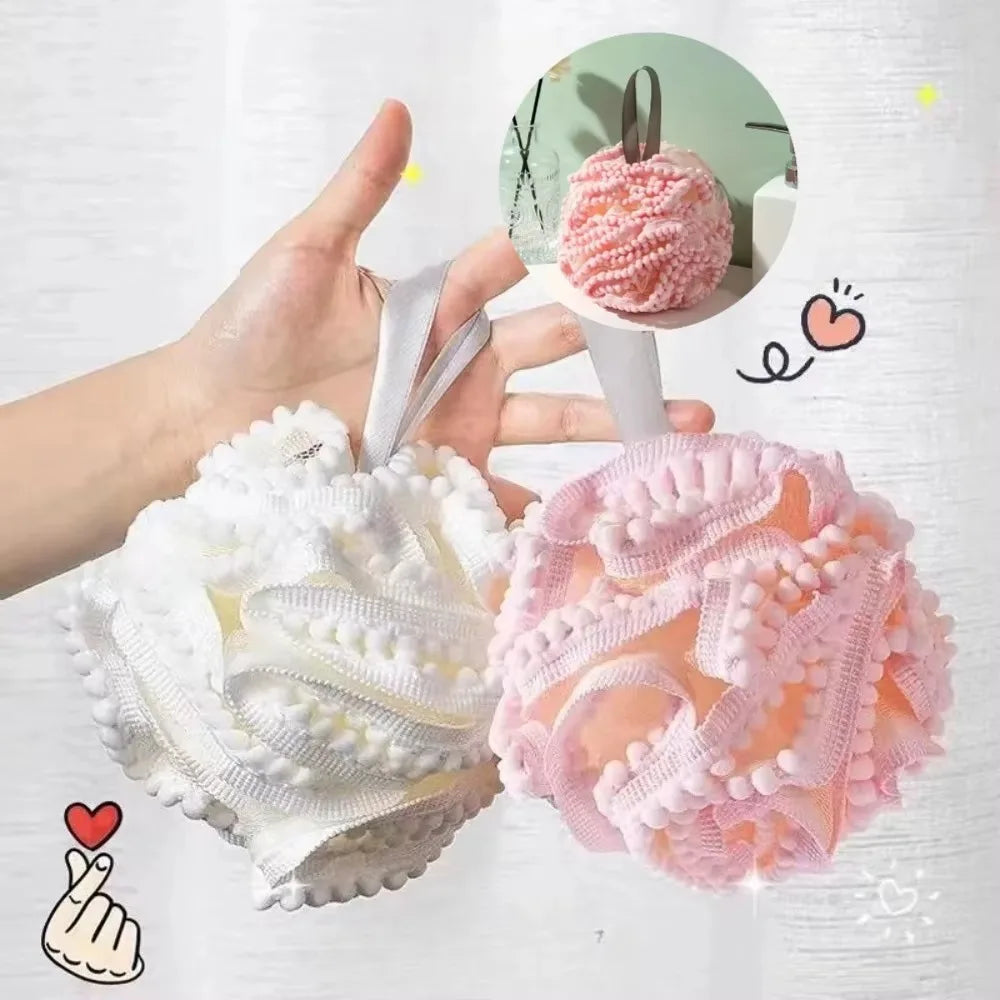 Soft Mesh Skin Cleansing Exfoliating Bath Sponge
