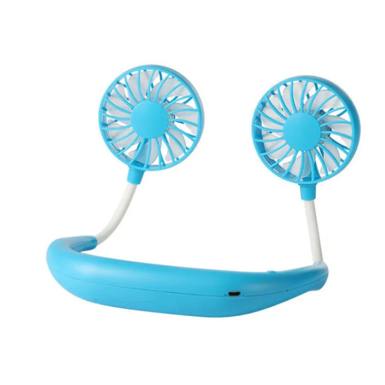 LED Rechargeable 3 Speed Silent Neck Fan