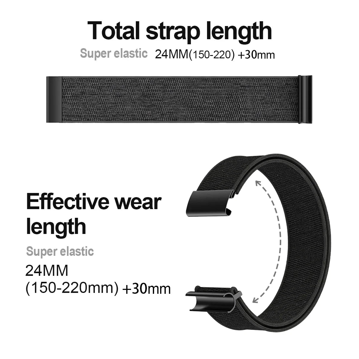 Stretchy Nylon Strap Band For Whoop 5.0 4.0 3.0