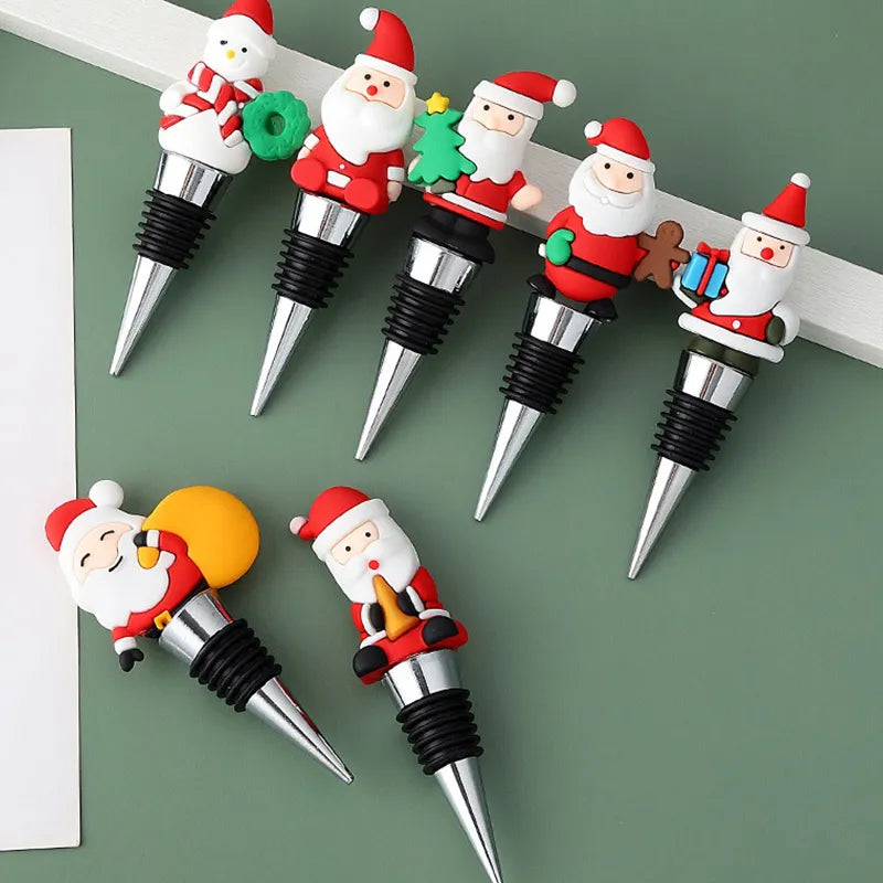 1PC Christmas/Halloween Wine/Champagne Stoppers.
