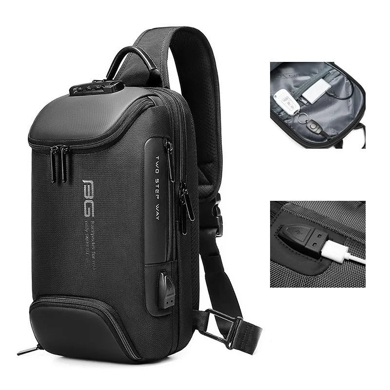 Bange Anti-theft Multifunction Waterproof Crossbody Bag