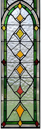 Electrostatic Vintage Stained Glass Window Sticker