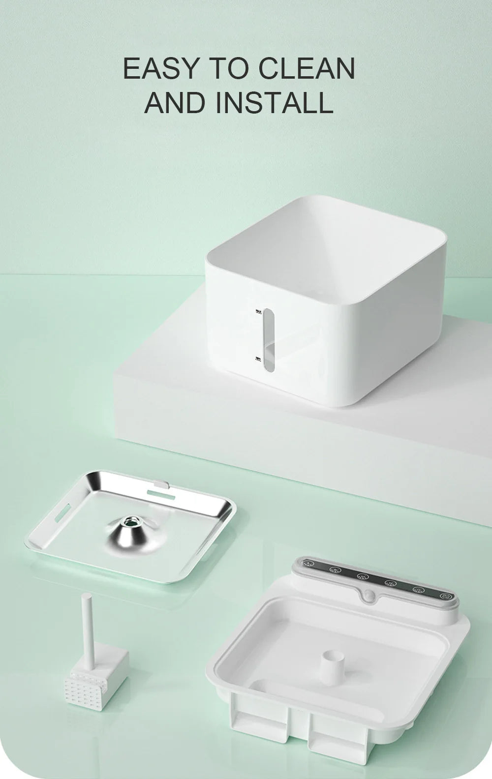 Wireless Rechargeable Pet Water Fountain
