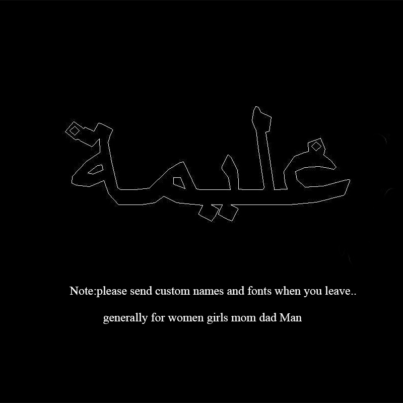 Vintage Custom stainless steel personalized necklace.