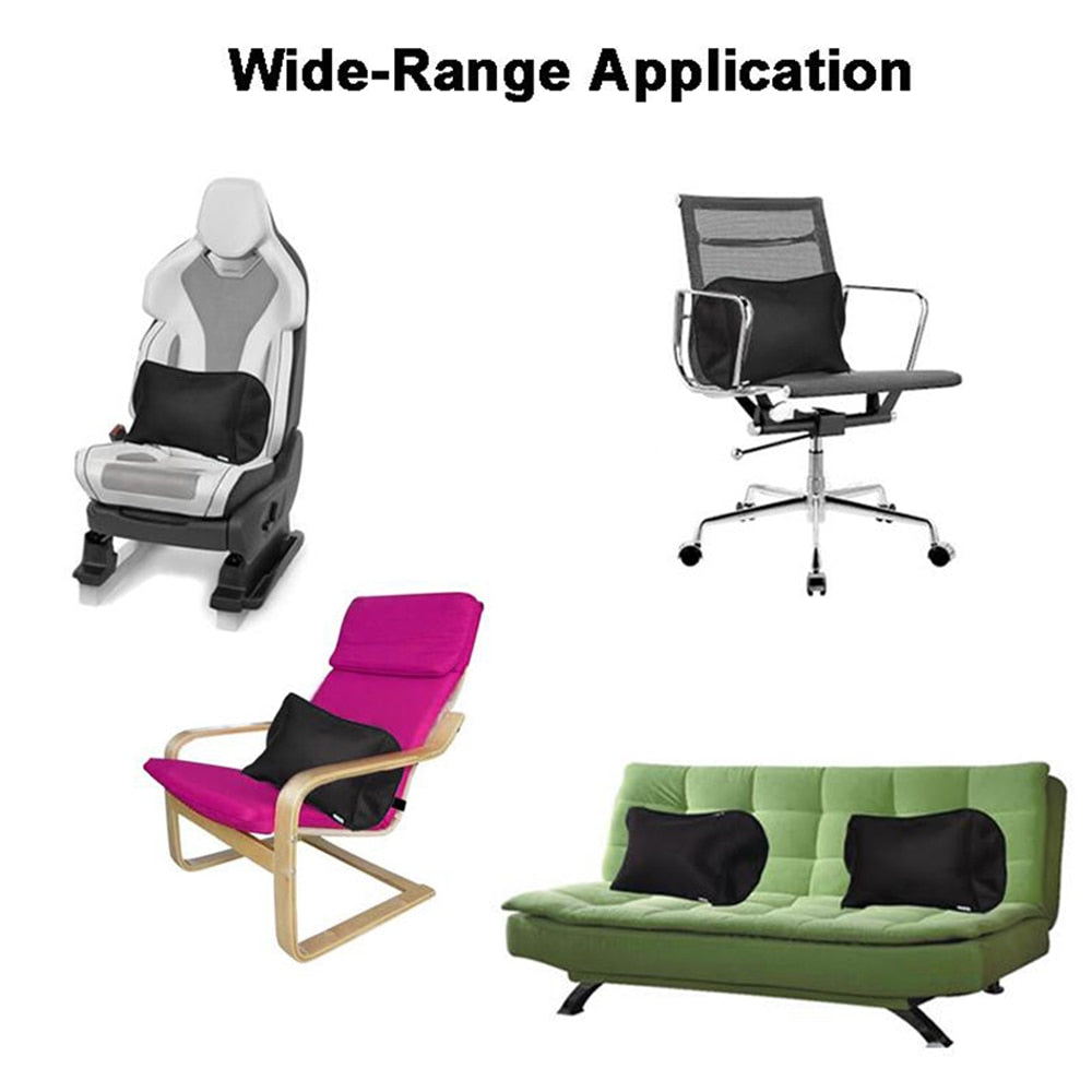 Inflatable Lumbar Support Pillows - Orthopedic Design for Back Pain Relief