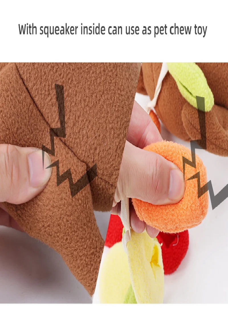 Pet Snuffle Roasted Turkey Toy