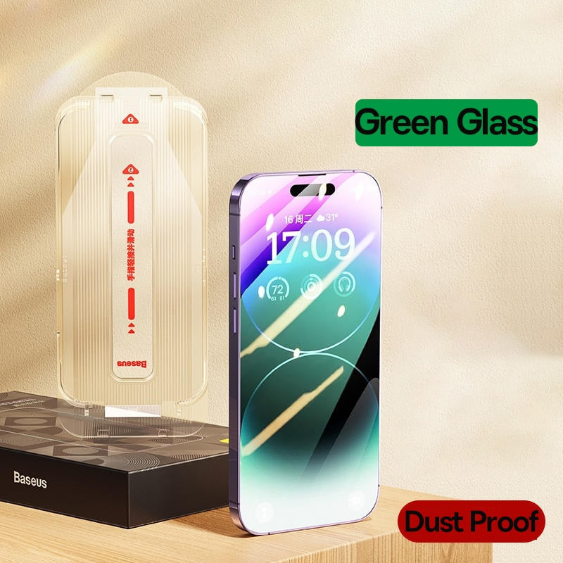Baseus 0.4mm Corning Tempered Glass for iPhone 14 13 12 11 Pro Max Screen Protector for iPhone XR X XS Max