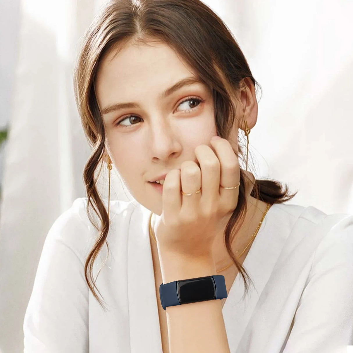 Adjustable Smartwatch Band for Fitbit Charge 5  And 6