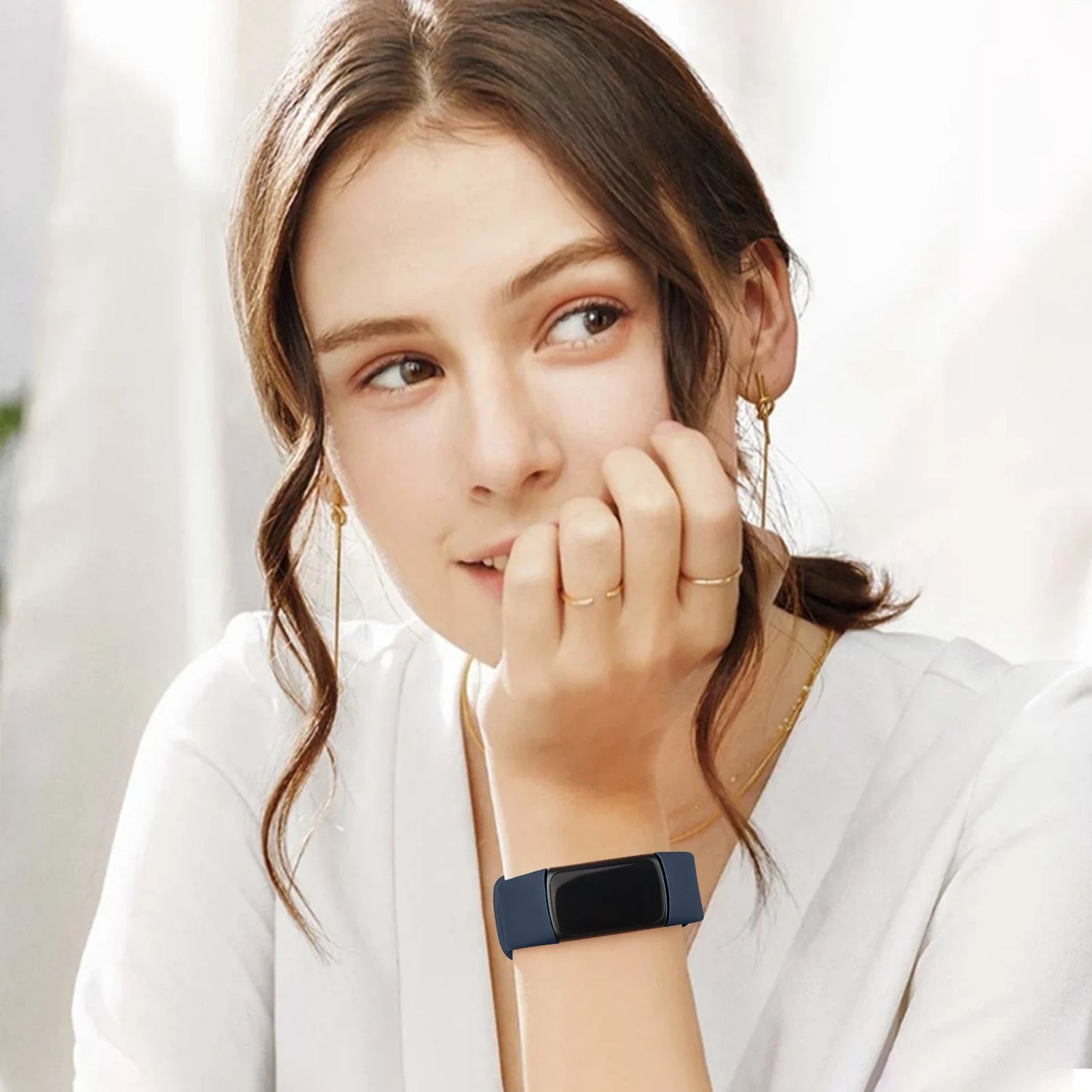 Adjustable Smartwatch Band for Fitbit Charge 5  And 6