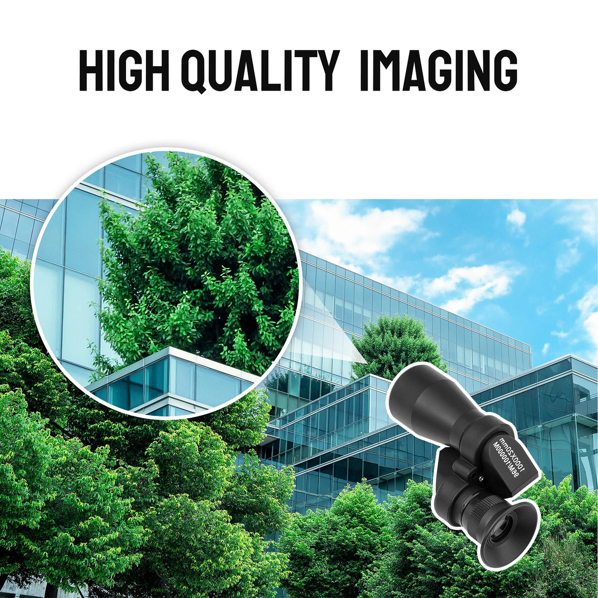 HD Mini High Magnification Zoom Pocket Monocular Telescope