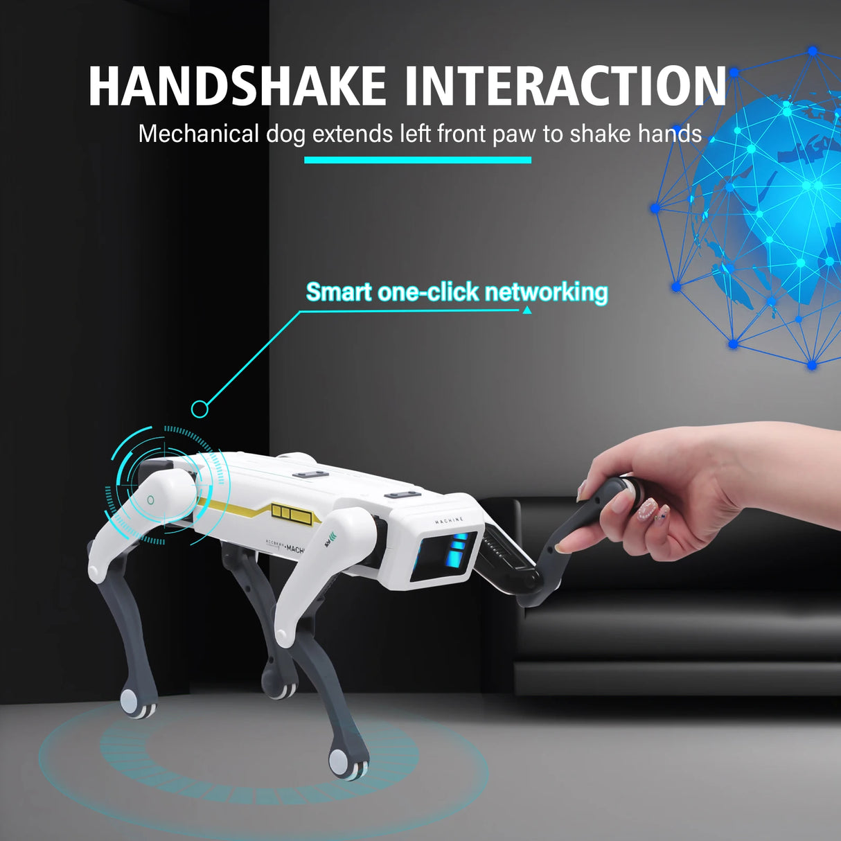 Intelligent AI RC Voice Dialogue APP Remote Control Programming Robot Dog