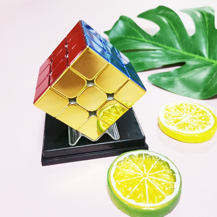 Cyclone Boys Plating 3x3x3 2x2 Magnetic Magic Puzzle Cube.