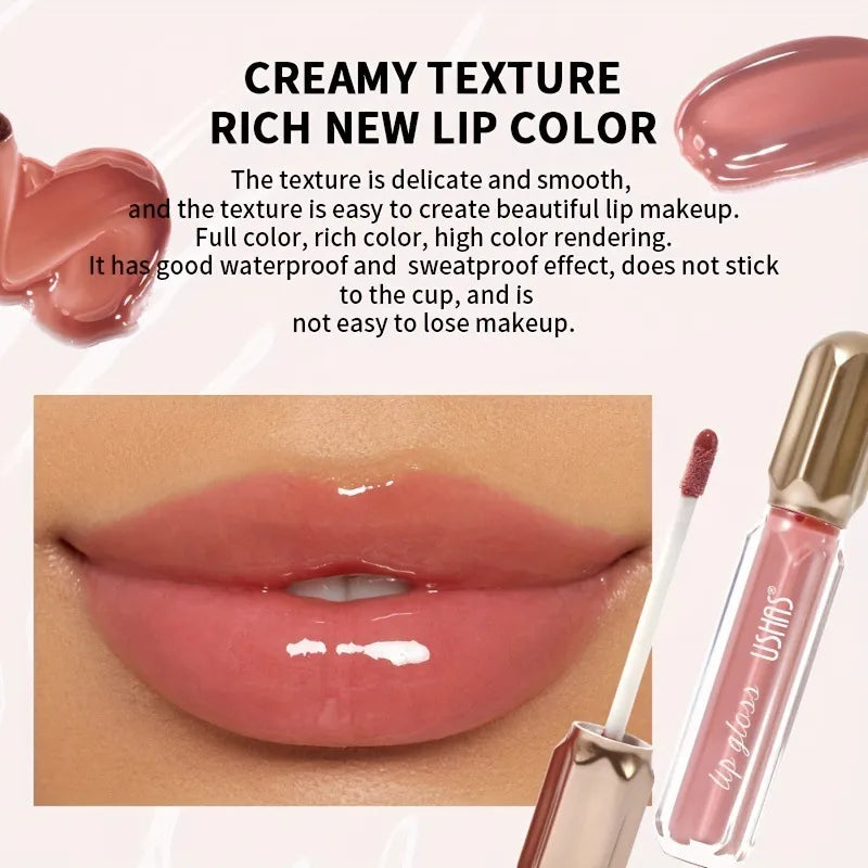 6 Colors Waterproof Long Lasting Moisturizing Lip Gloss