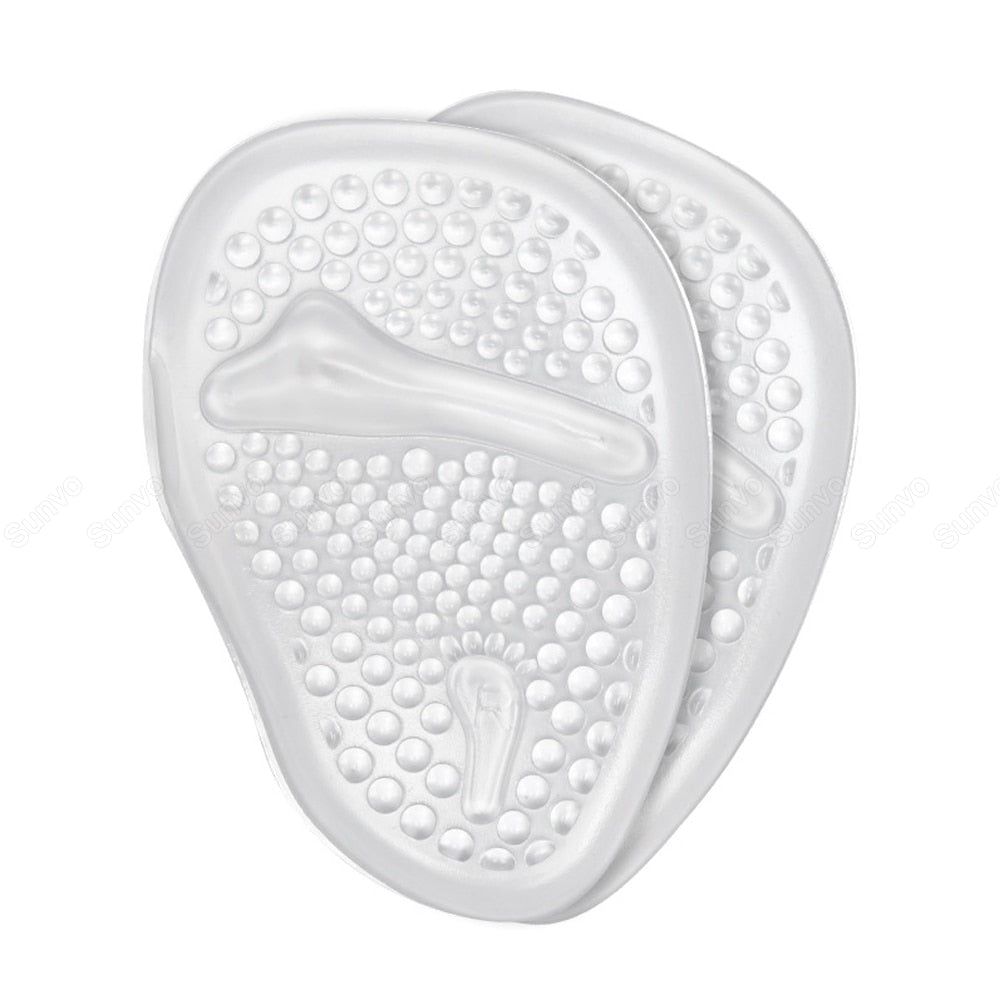 Silicone Non-slip Self-adhesive Gel Insert Pads for Women's Shoes.