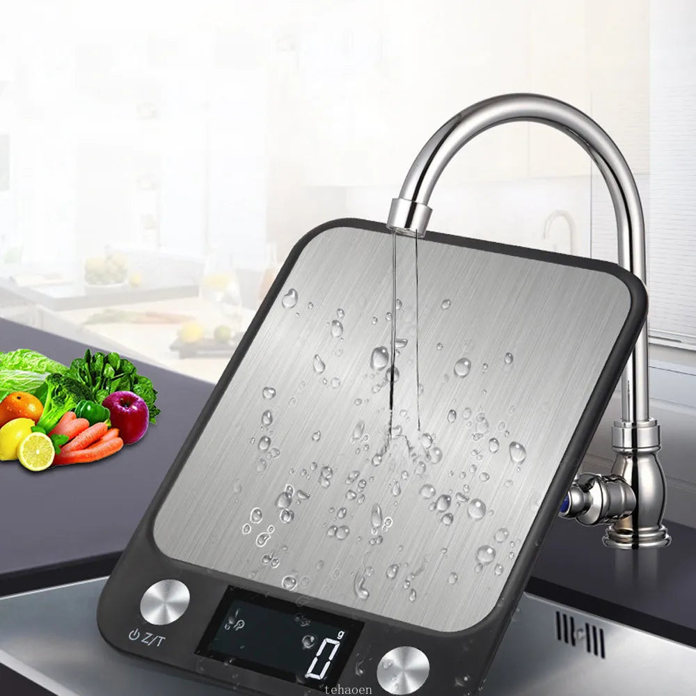 15Kg/1g Electronic Digital Stainless Steel Kitchen Scales