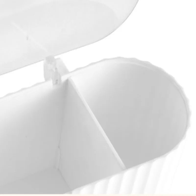 Vanity Organizer For Cotton Pads To Remove Makeup