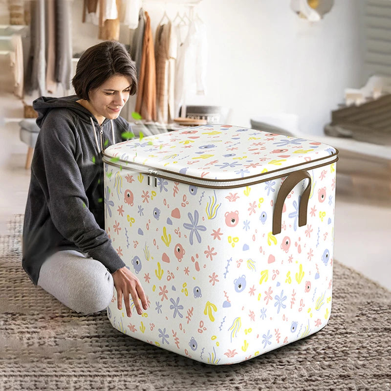 Foldable Large Clothes Storage Containers
