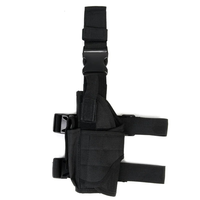 Universal Tactical Right Hand Leg Gun Holster For Airsoft Glock, Beretta Handgun
