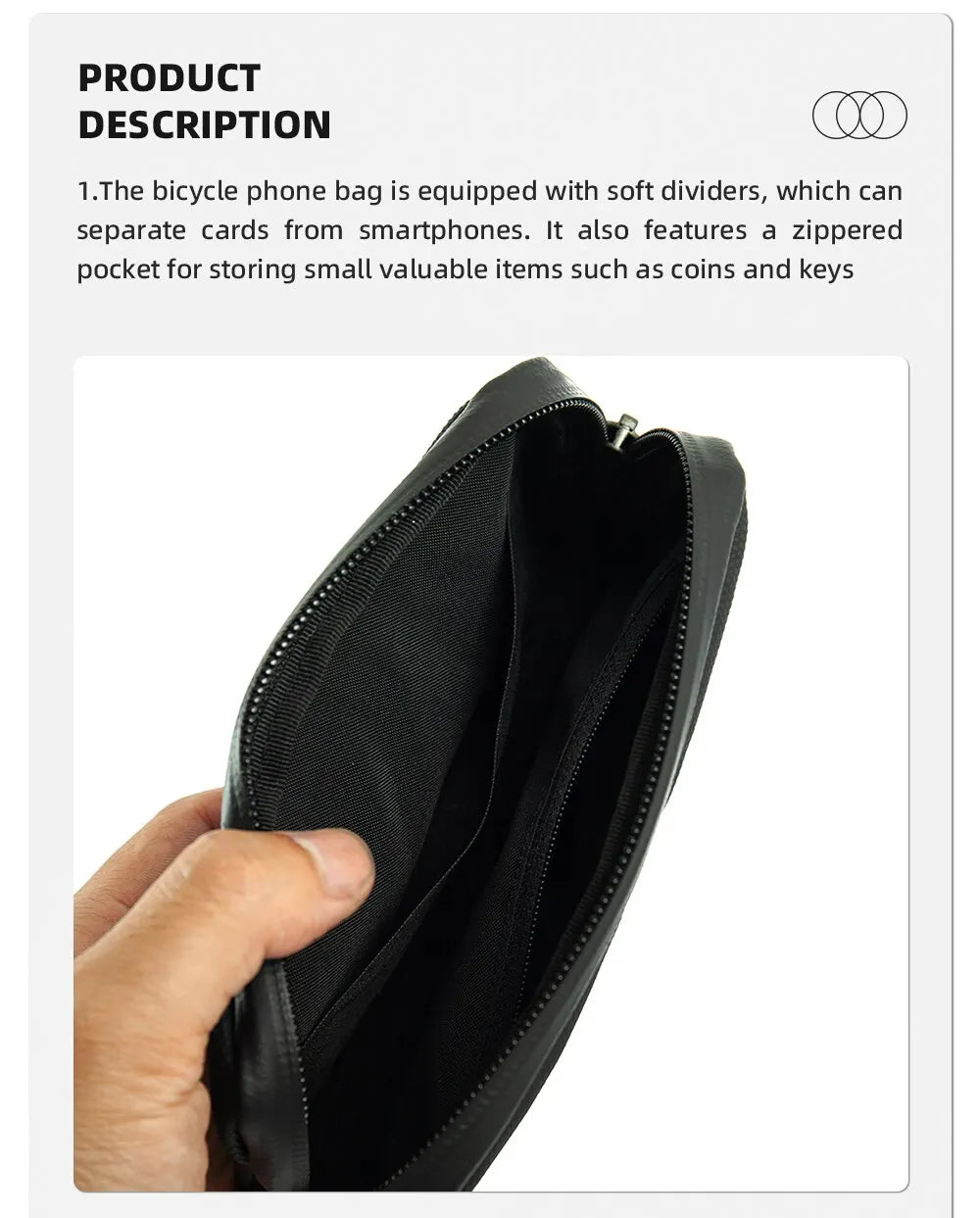 Waterproof Cycling Or Sports Bag For Accessories