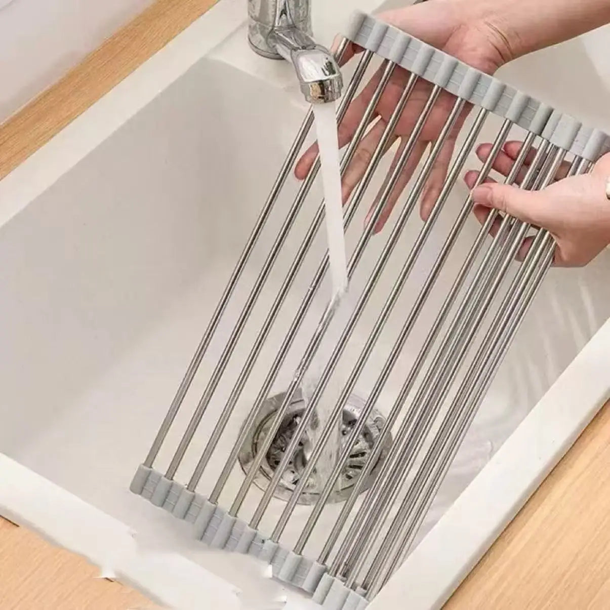 Stainless Steel Dish Drain Rack Or Vegetable Strainer Rack
