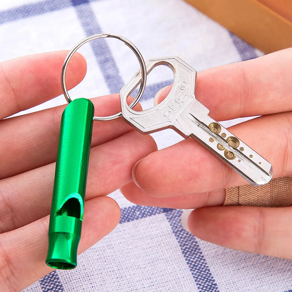 1 Pcs Double Pipe Whistle with High Decibel For Emergencies And Camping.