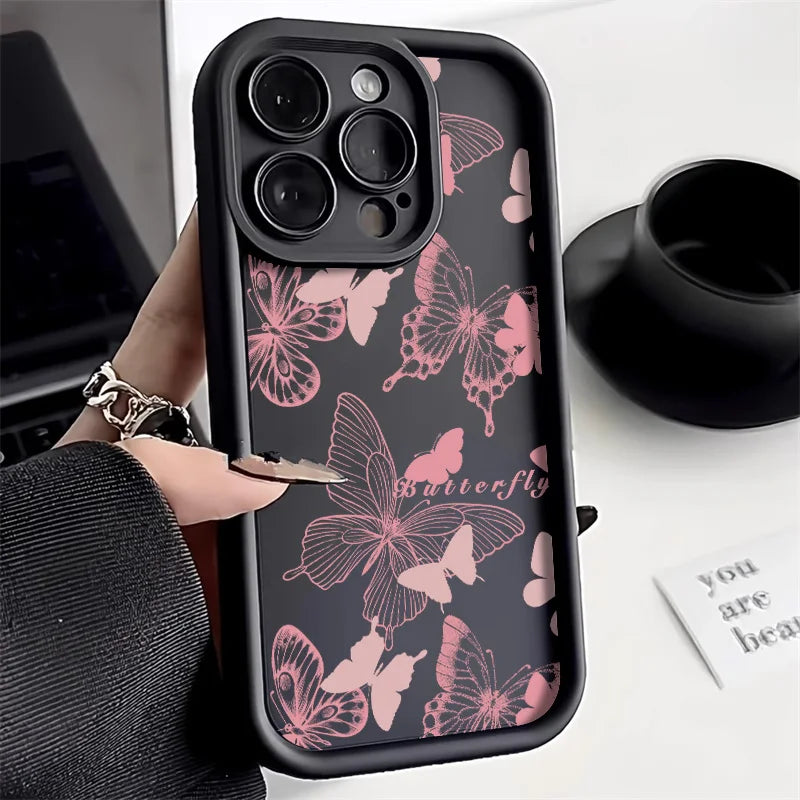 Marble Silicone Case For iPhone 15 16 17 Pro Max