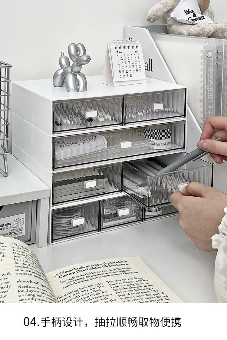 1,2 Or 3 Drawer Desk, Makeup Or Storage Organizer.