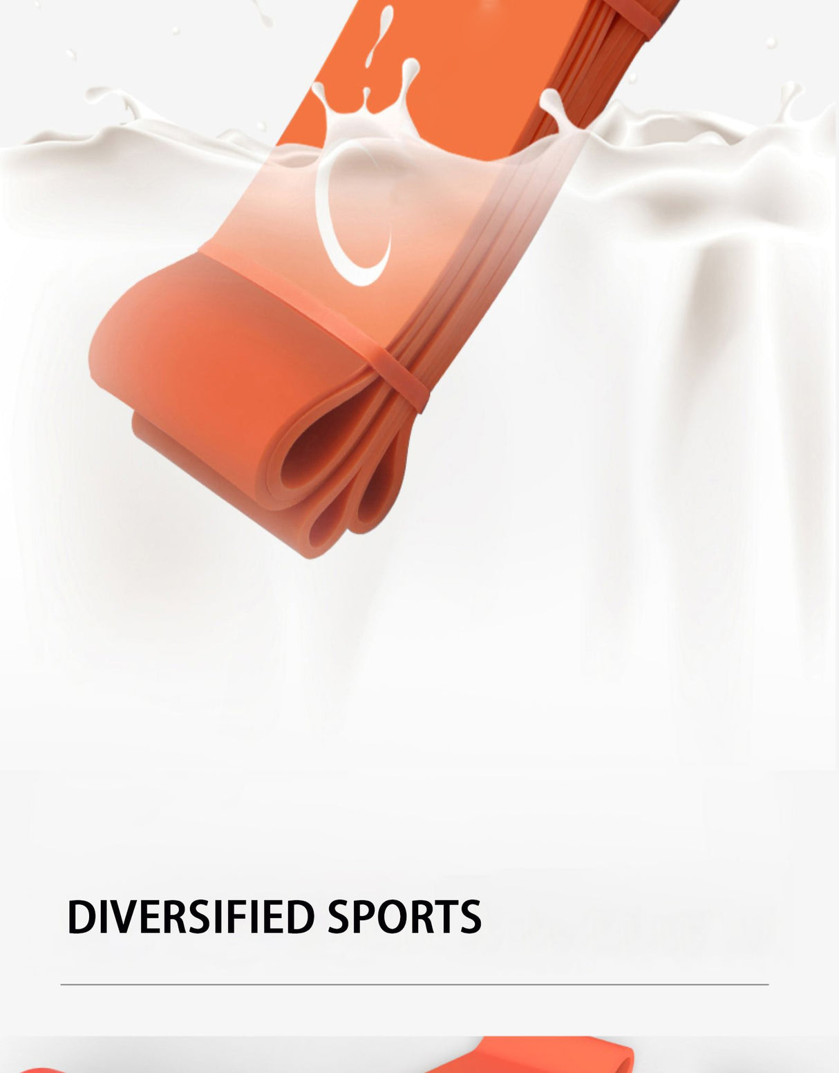 208cm Thick Stretch Resistance Elastic Pull Sports Expander.