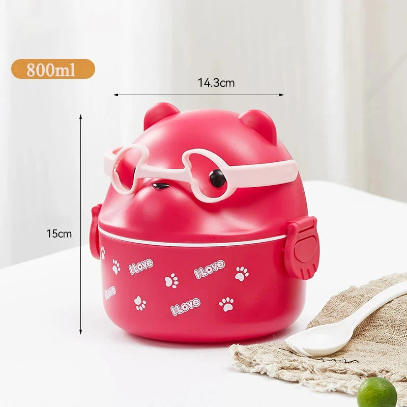 Stainless Steel Insulated Vacuum Cup With Spoon