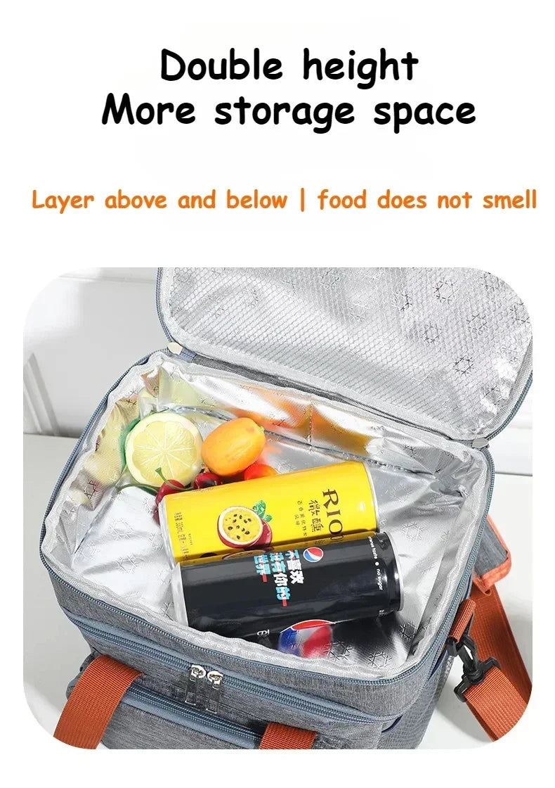 Insulated Large Capacity Lunch Box