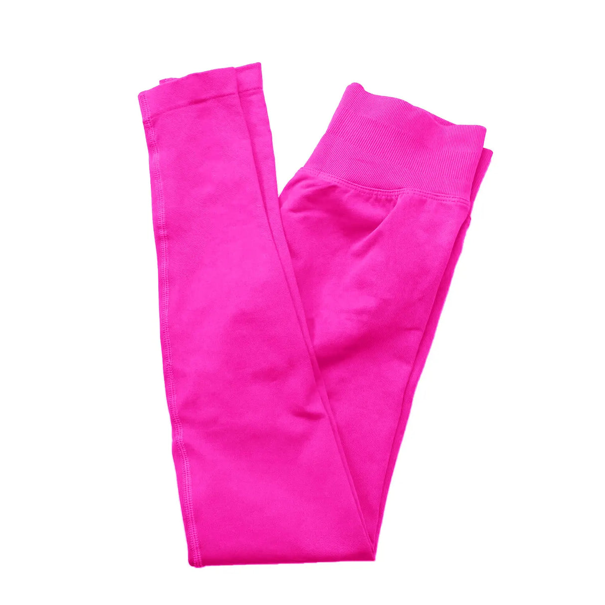 NCLAGEN Low Ribbed Band Seamless Scrunch Bum Impact Leggings