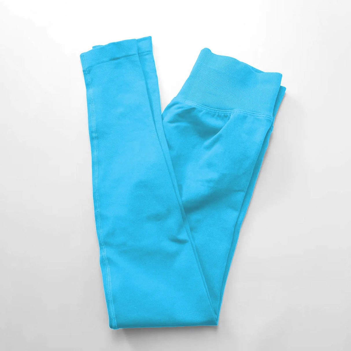 NCLAGEN Low Ribbed Band Seamless Scrunch Bum Impact Leggings