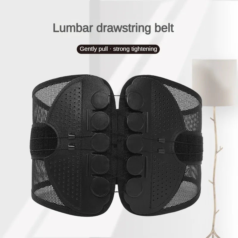 New Double Pull Waist/Back Brace For Lumbar Posture Support