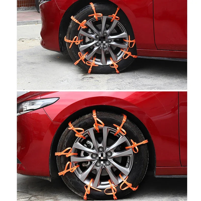 10/20Pcs Car Emergency Double Grove Anti Skid Winter Tire Accessories