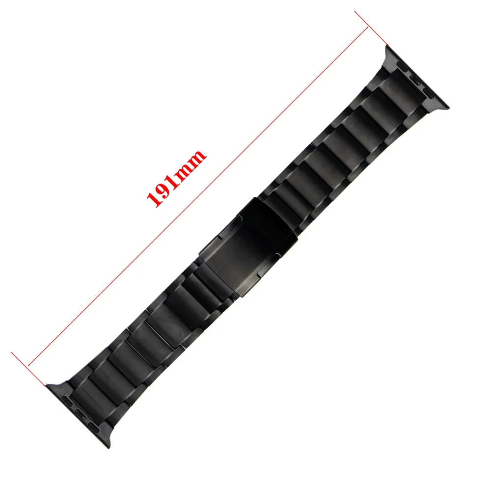 Titanium Metal Strap for Apple Watch Ultra 2 49mm 46mm 45mm 44mm 42mm Series 10 9 8 7 6 SE 5 4