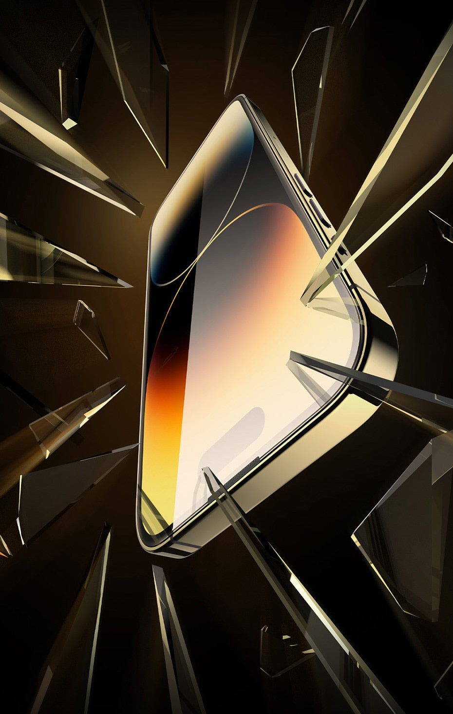 Baseus 0.3mm Crystal HD Tempered Glass for iPhone 14 13 12 11 Pro Max Screen Protector With Cleaning Kit.