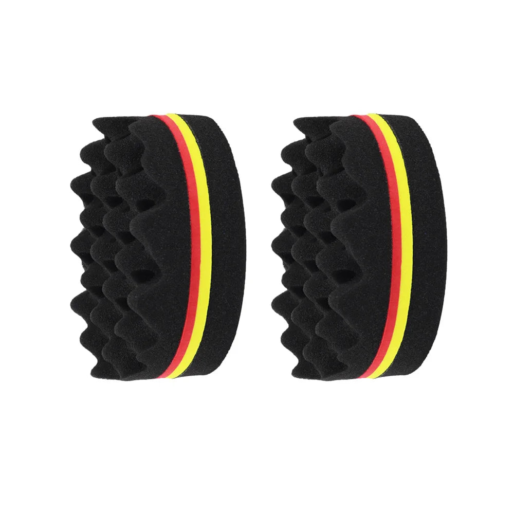 Oval Double Side Magic Twist Hair Sponge