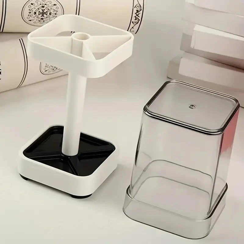 Toothbrush Holder With Mouthwash Cup