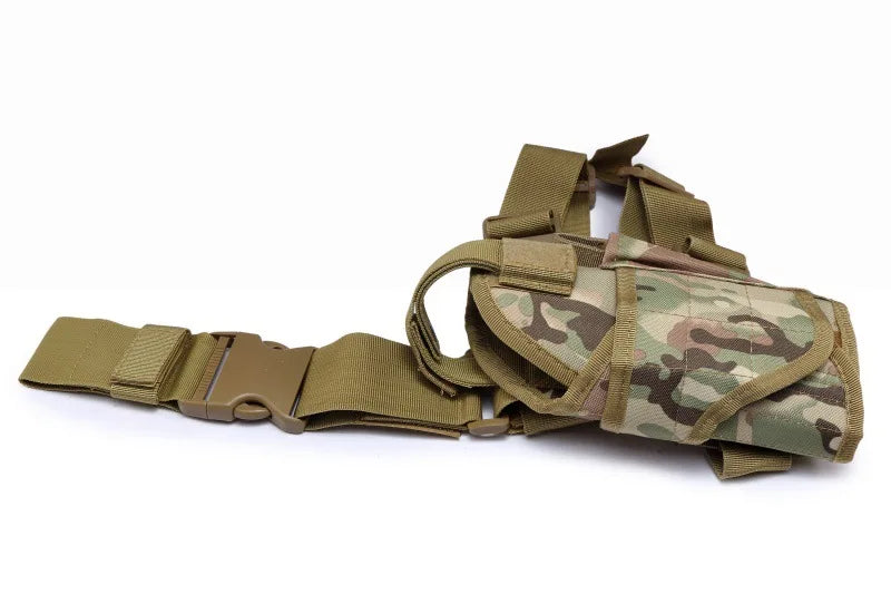 Universal Tactical Right Hand Leg Gun Holster For Airsoft Glock, Beretta Handgun