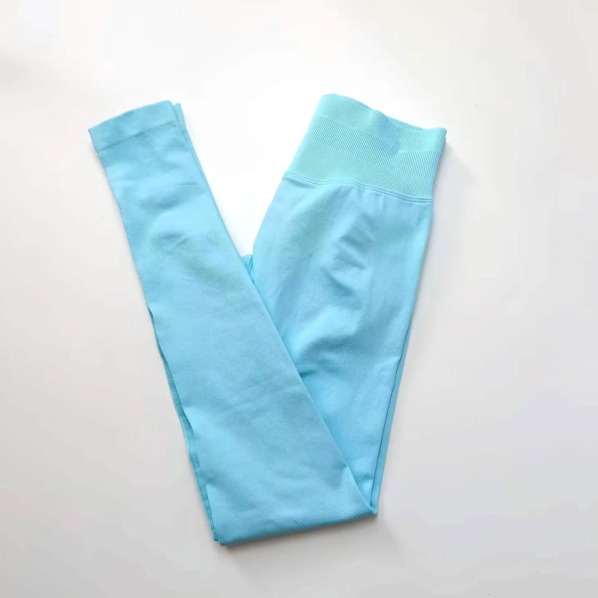 NCLAGEN Low Ribbed Band Seamless Scrunch Bum Impact Leggings