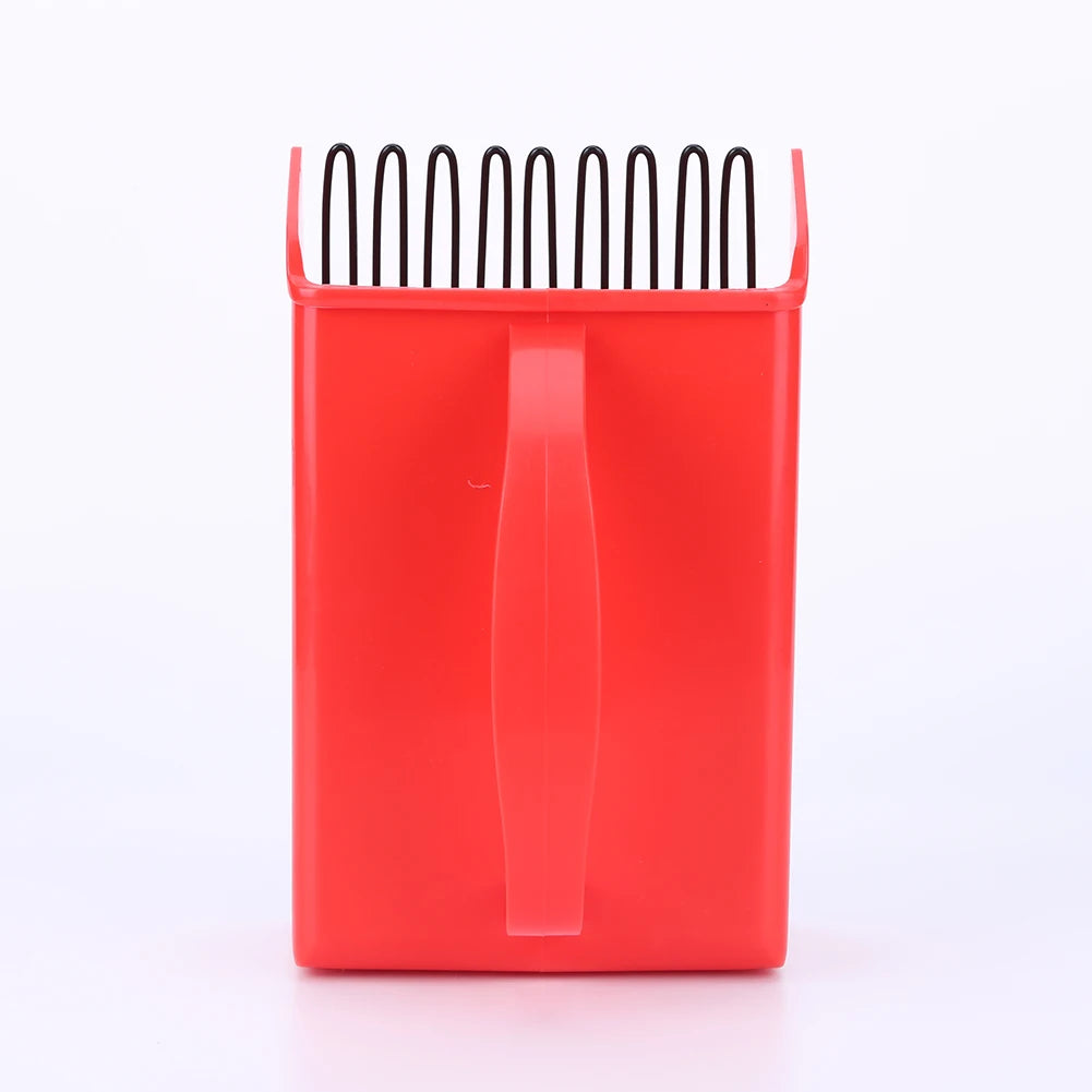 Ergonomic Plastic Berry Picker Rake with Metal Comb