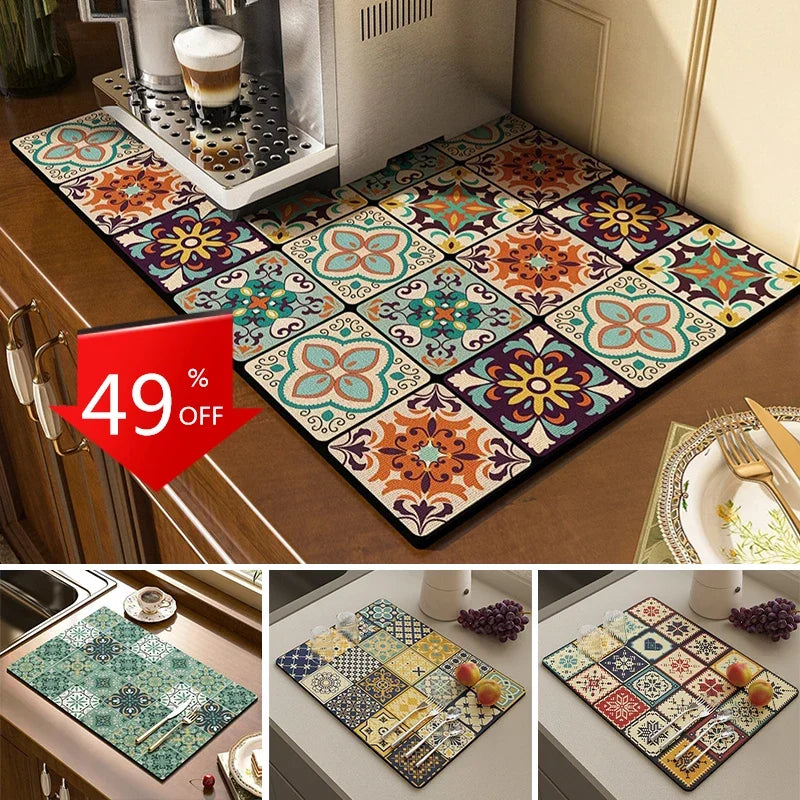 Kitchen Countertop Protector Or Dish Drying Mat